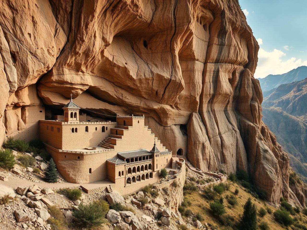 Vardzia Caves