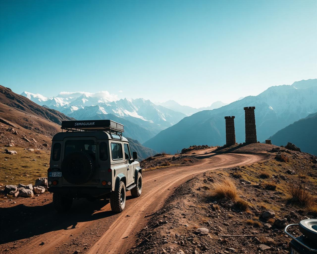 4x4 Ushguli trip