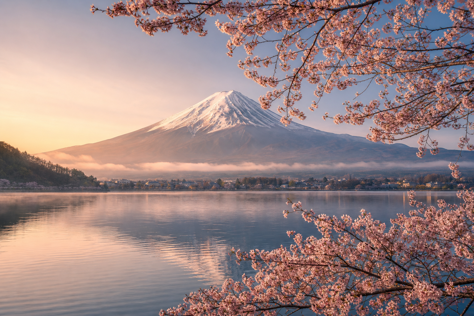 Mount Fuji landscape