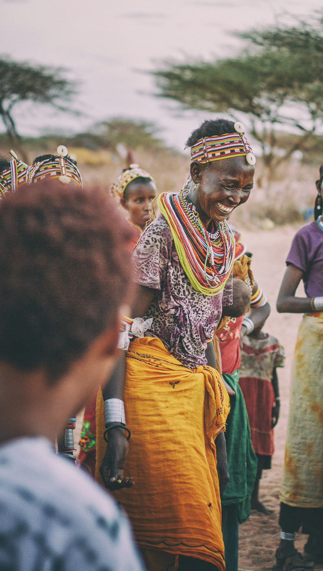 Visitors experiencing local culture in Kenya